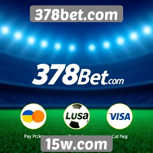 Opcões de pagamento disponíveis no 378bet